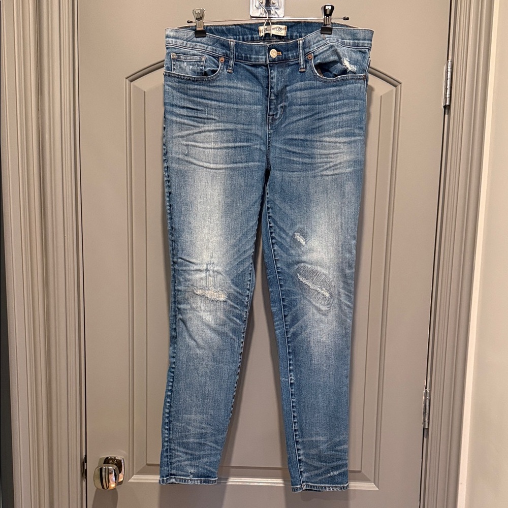 Madewell Light Blue Skinny Jeans